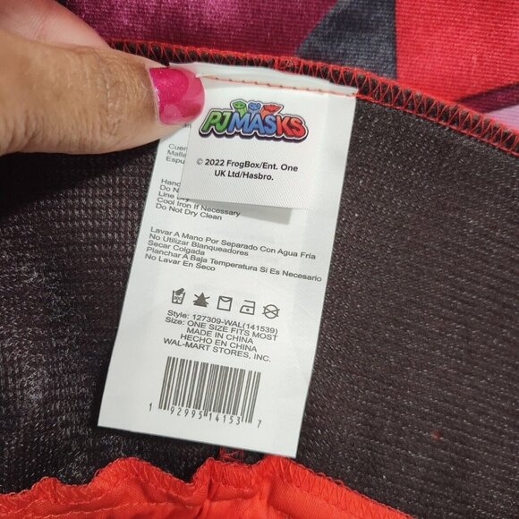 PJ Masks Red Eagle Owl Costume Toddler Girls Boys One Size Fits Most 3D Foam NEW - Picture 9 of 12